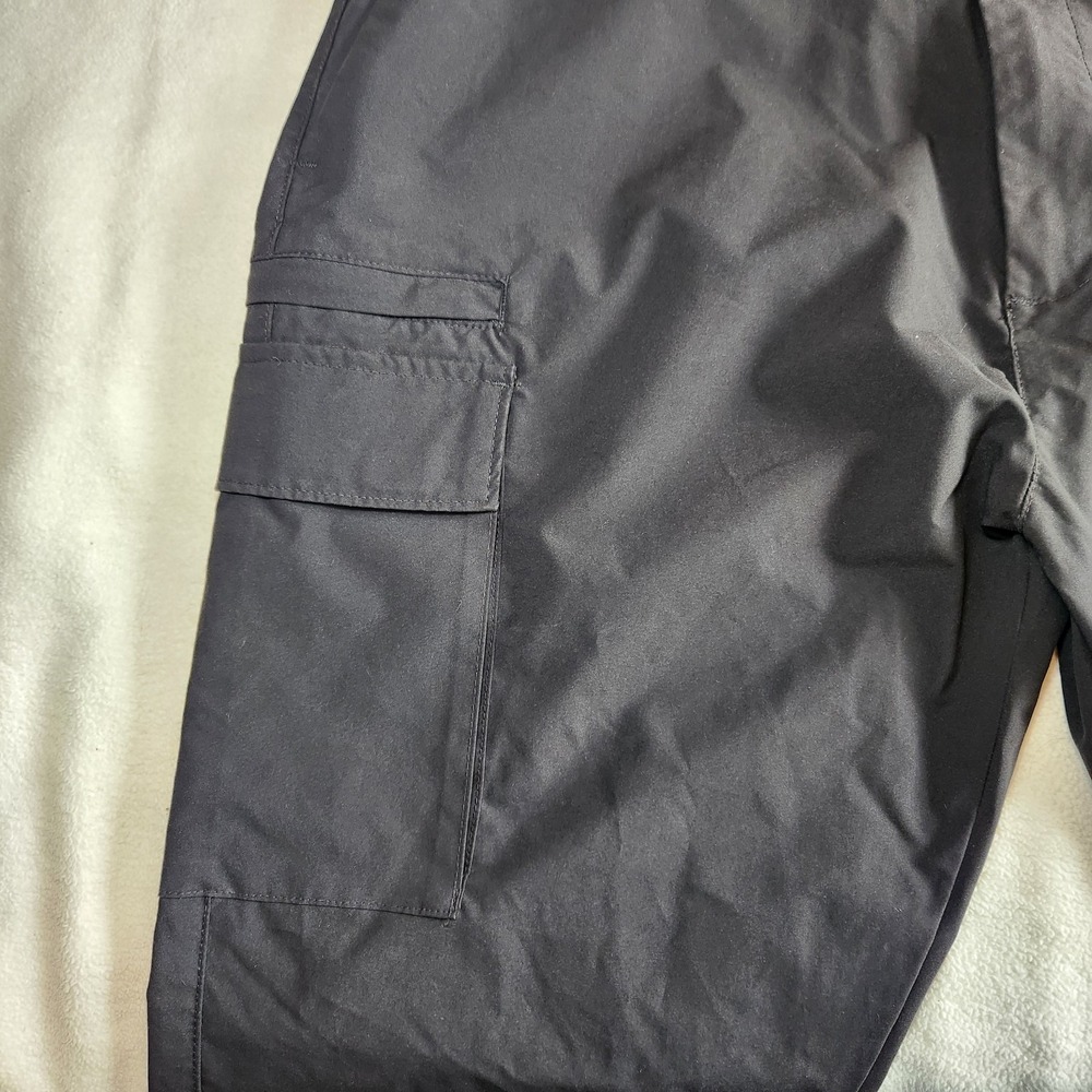 NICKEL & IRON Performance‎ Pants Mens 38 x 31 Black Stretch Cargo Tech Utility - Picture 3 of 6